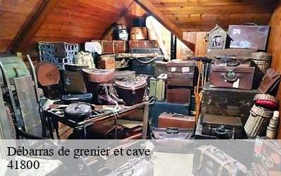 Débarras de grenier et cave  41800