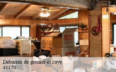 Débarras de grenier et cave  41170